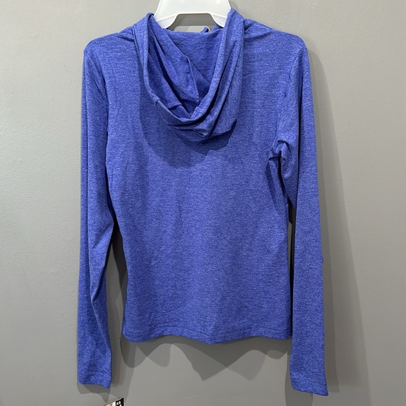 Avia Women's Performance Tee with Hood and Long Sleeves XS - Picture 9 of 12